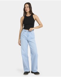 Volcom - Womens Stoned BF High Rise Denim Jeans