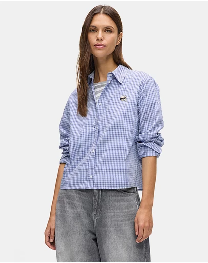 Karl Lagerfeld - Ikon Checked Shirt