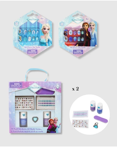 Disney Frozen 2 by Pink Poppy - Disney Frozen Magical Nails Gift Bundle