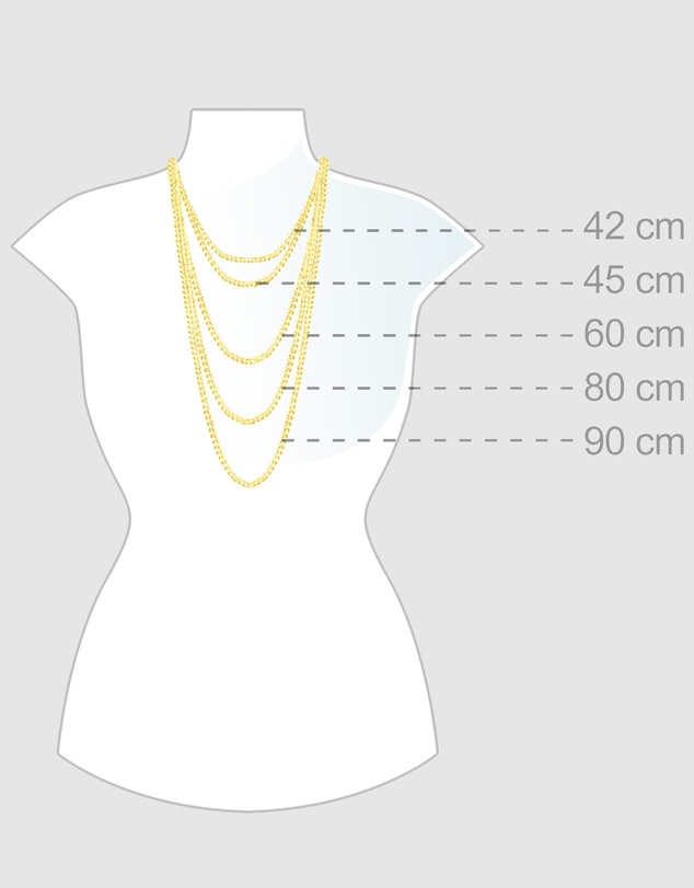 Kuzzoi - ICONIC EXCLUSIVE - Classic Snake Chain Necklace in Gold-Plated 925 Sterling Silver