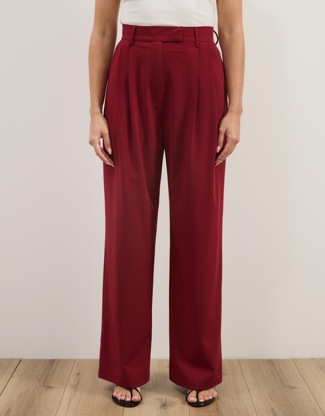 Atmos&Here - Ellie Pleated Wide Leg Pants