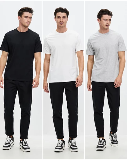 Staple Superior - 3-Pack Organic Regular Fit Tee