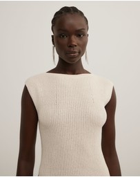 Witchery - Asymmetric Hem Knit Tank