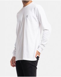 Counter Culture - Cypher Embroidery Long Sleeve Tee