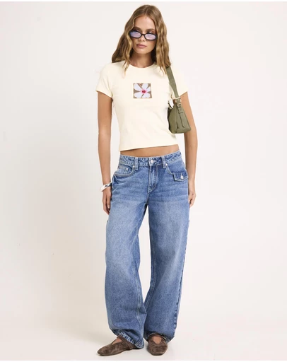 Insight - Low Rise Bobby Y2K Denim Jeans