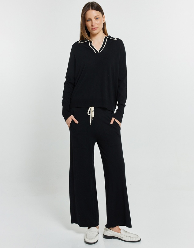 Betty Basics - Makenna Polo Sweater