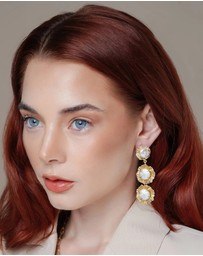Meshca - Stardust Trio Earrings