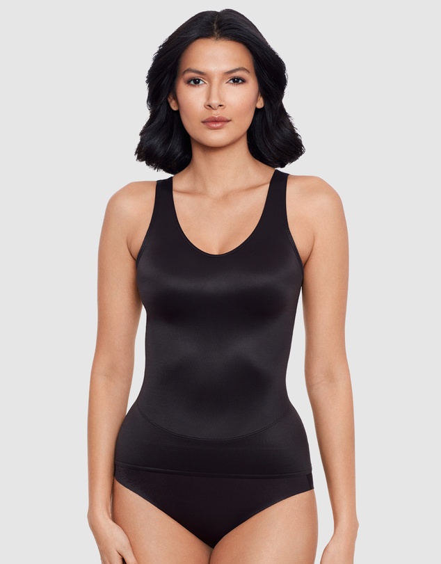 Miraclesuit Shapewear - Back Wrap Padded Cup Smoothing Posture Support Camisole