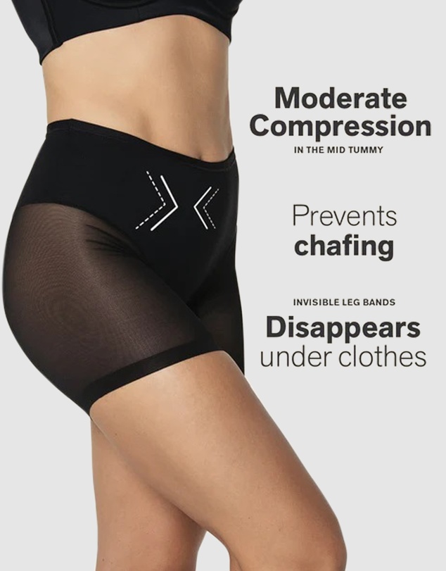 Leonisa - Truly Undetectable Sheer Tummy Control Short