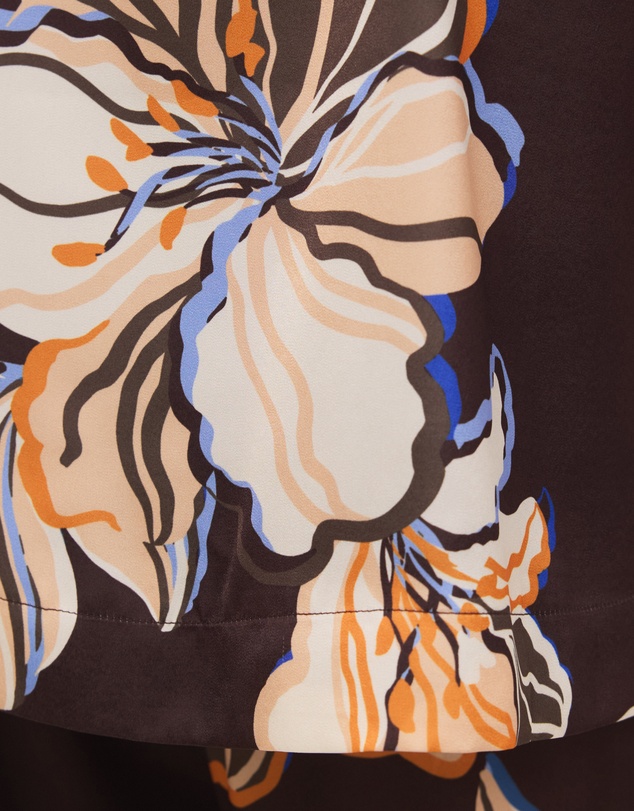 Calli - Ivy Floral Print Satin Top