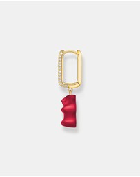THOMAS SABO - HARIBO Red Bear Hoop Single Earring