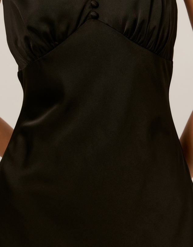 Tussah - Nyla Satin Slip Maxi Dress