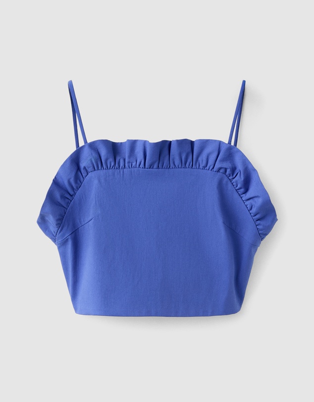 M.N.G - Open Back Crop Top