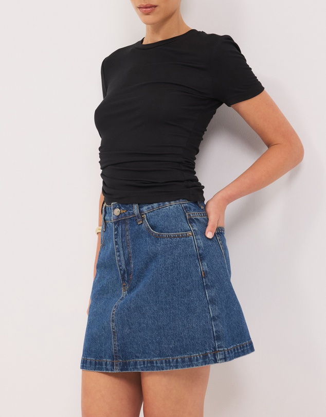 Calli - Cassie Denim Mini Skirt