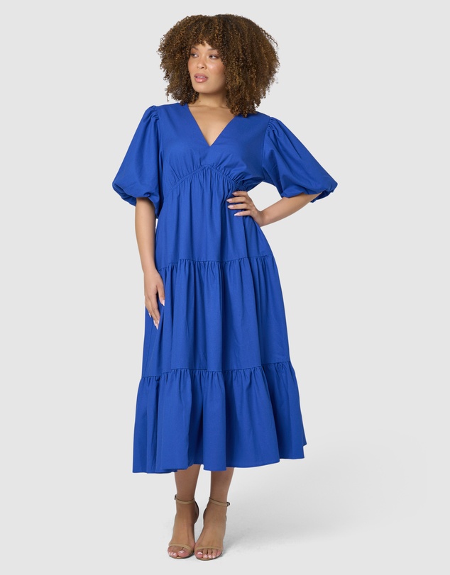 Pink Dusk by Curve Project - Only Girl Midi Dress