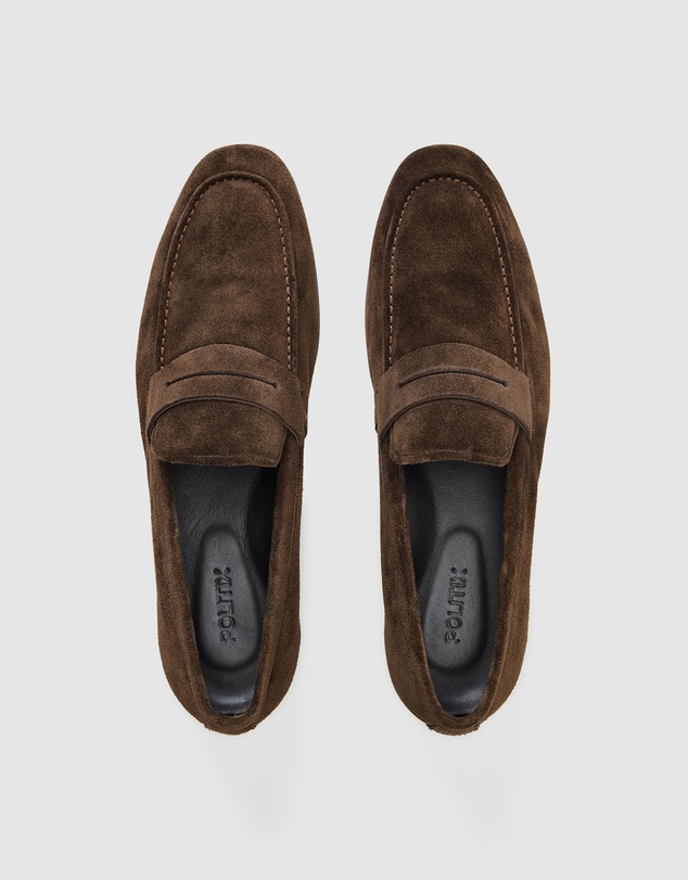 Politix - Junaid Suede Penny Loafer