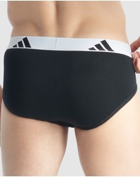 adidas Sportswear - 3 Pack Active Flex Cotton Brief Underwear