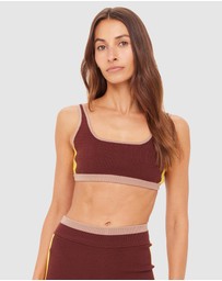 The Upside - Montage Rory Scoop Knit Bra