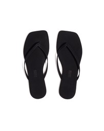 Tkees - Lily Square Toe Suede Sandals