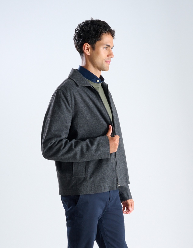 3 Wise Men - 3 Wise Men Rockwell Jacket Charcoal