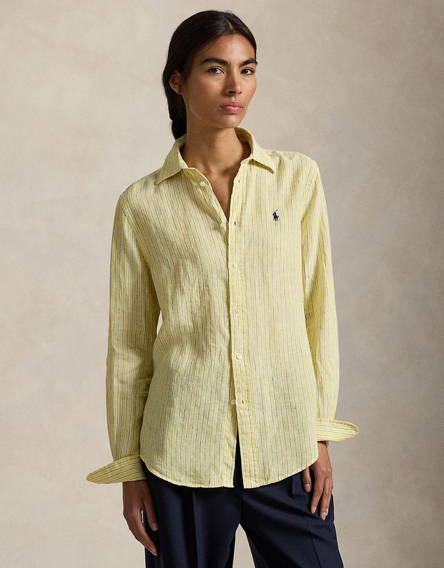 Polo Ralph Lauren - Classic Fit Striped Linen Shirt