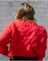 Esther & Co - Hadi Knit - Red