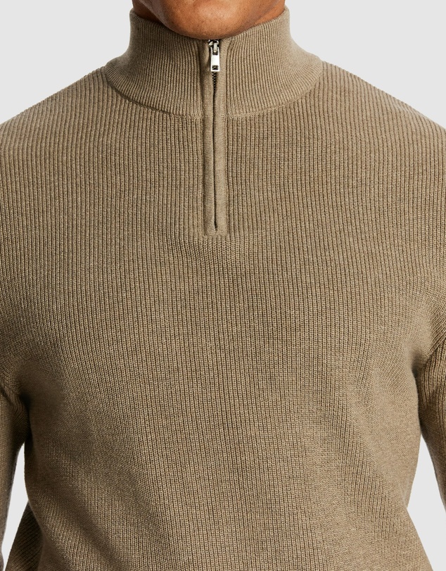 yd. - Washington ¼ Zip Knit