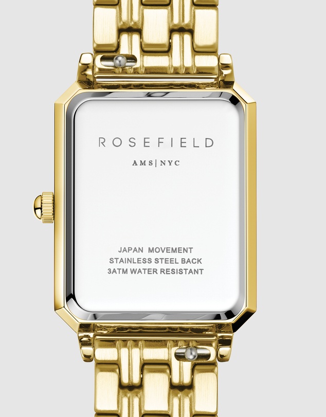 Rosefield - The Octagon XS - Gold with Green Dial