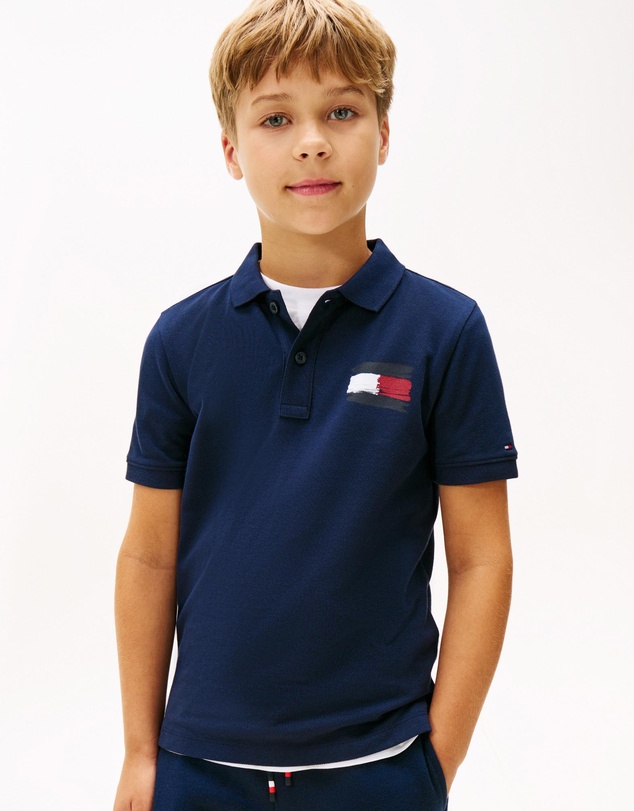 Tommy Hilfiger - Tommy Flag Polo - Kids