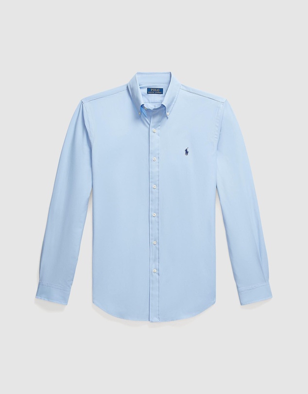 Polo Ralph Lauren - Custom Fit Stretch Poplin Shirt - ICONIC EXCLUSIVE