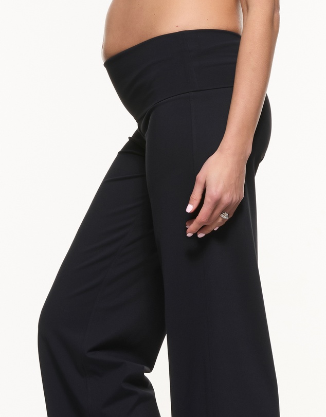 Soon Maternity - Wide Leg Overbelly Leggings