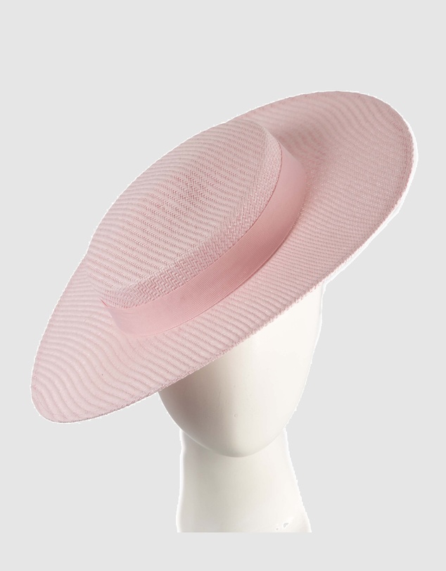 Max Alexander - Pink Boater Hat