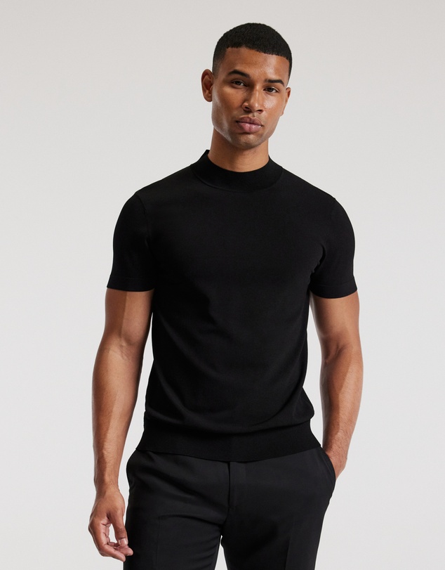 Calibre - Slim Tech Knit T-shirt Black