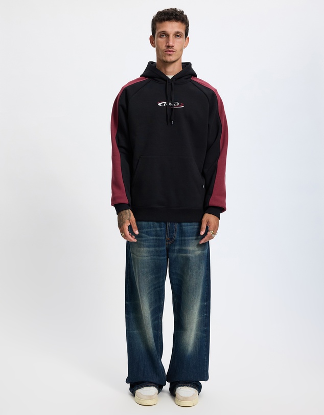 Thrills - Spectral Raglan Panel Cropped Hoodie