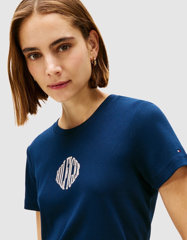Tommy Hilfiger - Varsity Logo Crew Neck T-Shirt