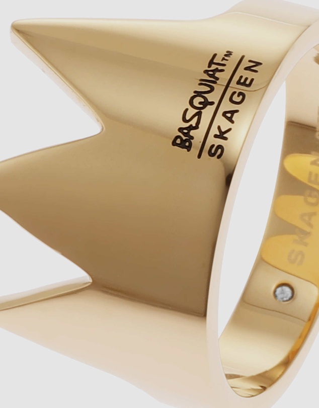 Skagen - Basquiat Special Edition Gold Tone Ring
