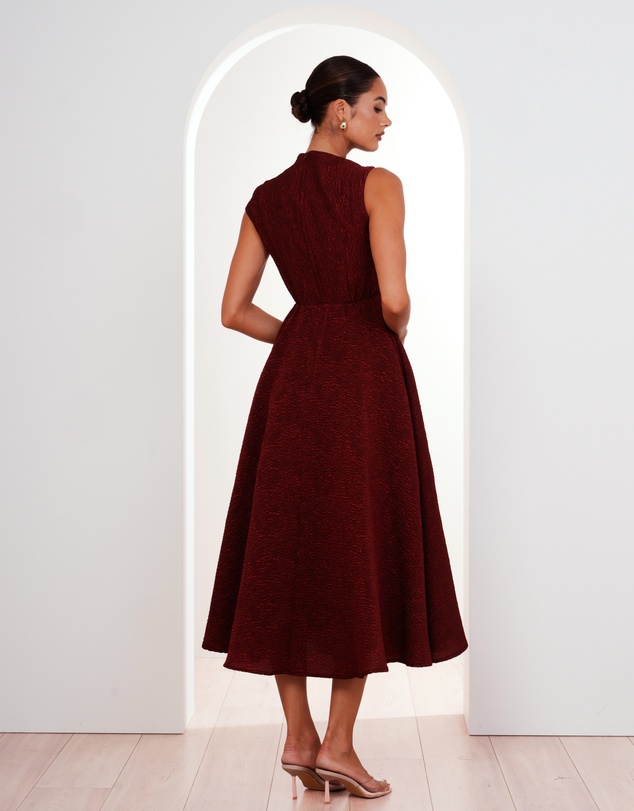 Pilgrim - Marlo High Neck Midi Dress
