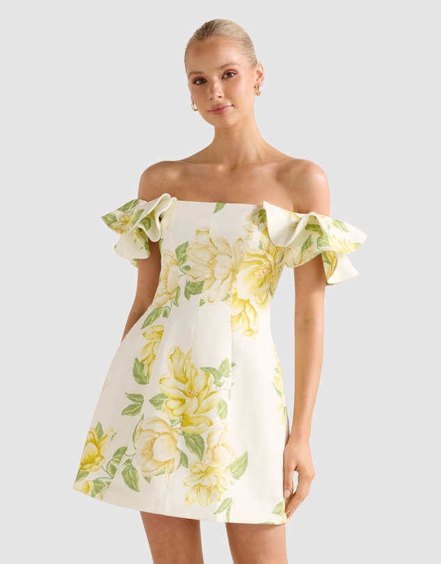 Forever New - Kenzie Off Shoulder Ruffle Mini Dress