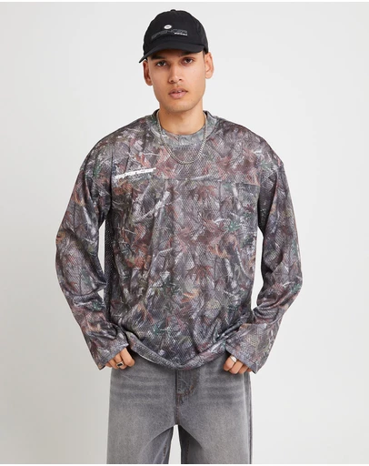 Spencer Project - Monaco Mesh Long Sleeve T-Shirt