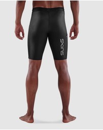 SKINS - SKINS Compression Men's Series-3 Running/Gym Half Tight Black