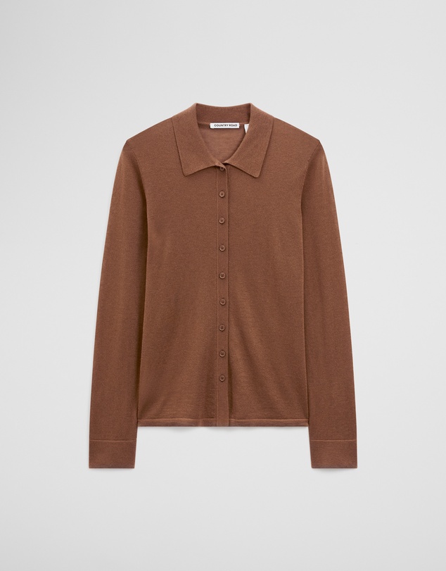 Country Road - Long Sleeve Knit Shirt