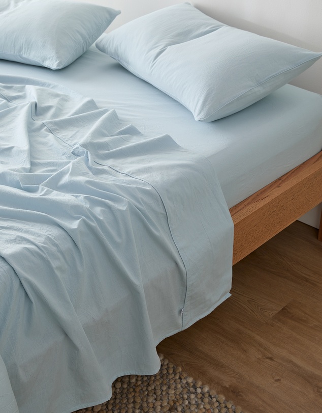Sheet Society - Leo Washed Cotton Full Sheet Set