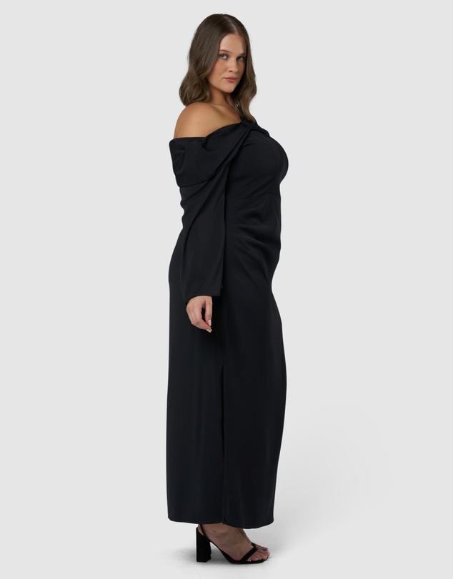 Pink Dusk by Curve Project - Say My Name Maxi Dress