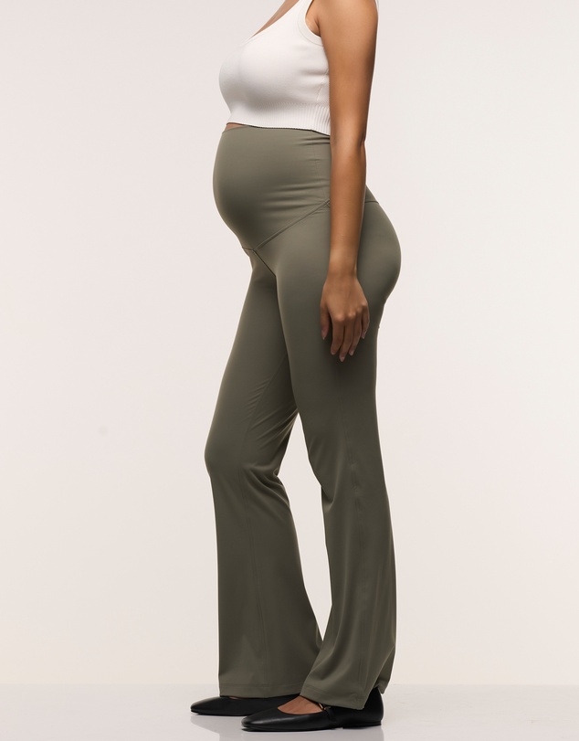 Soon Maternity - Straight Flare Overbelly Leggings