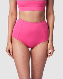 UNE PIECE - Never Say Never High-Waisted Bikini Bottom