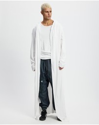 Surrounded By Ghosts - The Polyhalite Long Hooded Rib Cardigan