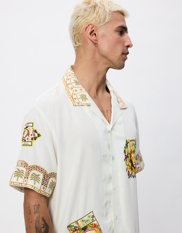Camilla - SS Camp Collared Shirt