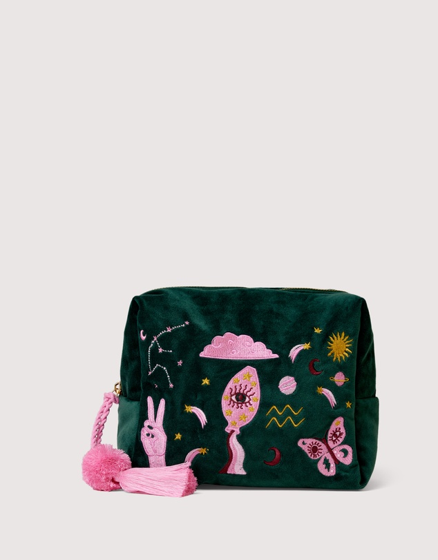 The Somewhere Co - Aquarius Astrology Cosmetic Case