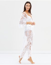 Homebodii - Leah Long Lace Robe