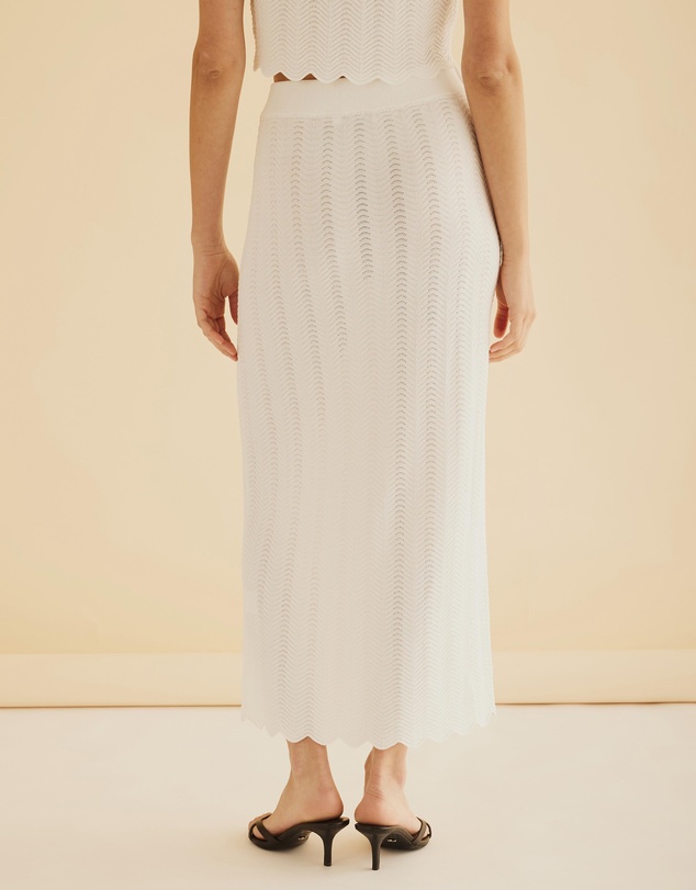 Atmos&Here - Venus Knit Midi Skirt